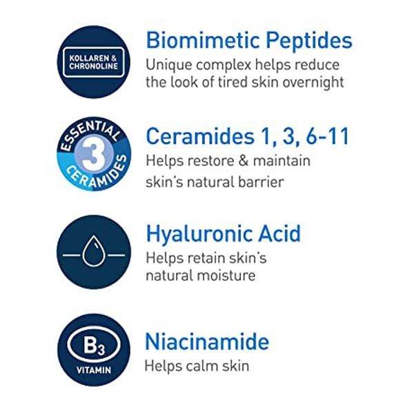 CeraVe Skin Renewing Night Cream, 48g