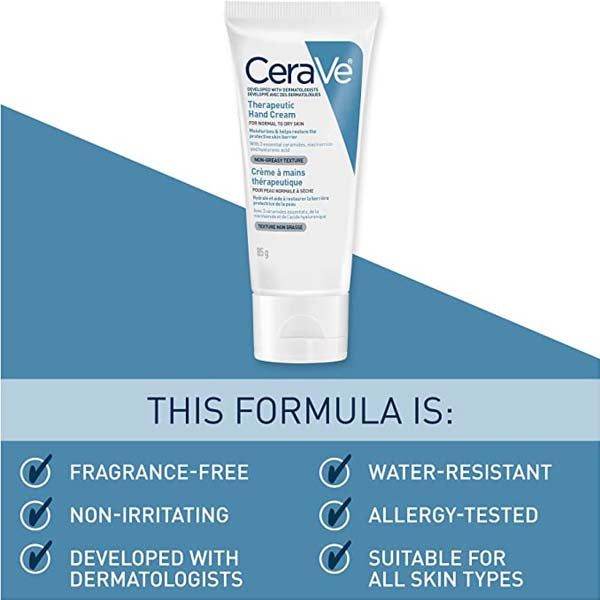 CeraVe Therapeutic Hand Cream, 85g
