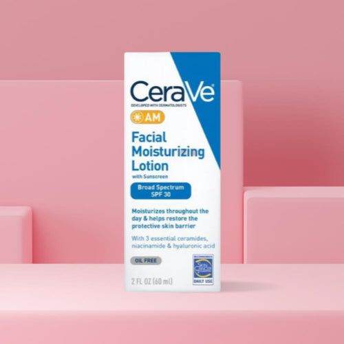 Cerave AM Facial Moisturising Lotion Broad Spectrum Spf 30 Oil Free 60Ml
