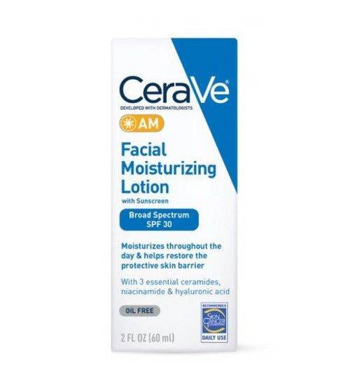 Cerave AM Facial Moisturising Lotion Broad Spectrum Spf 30 Oil Free 60Ml