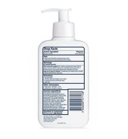 Cerave Acne Control Cleanser 2% Salicylic Acid Acne Treatment 355Ml