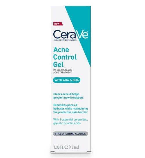 Cerave Acne Control Gel 2% Salicylic Acid Acne Treatment 40Ml