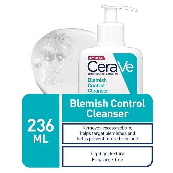 Cerave Blemish Control Cleanser For Blemish-Prone Skin 236Ml
