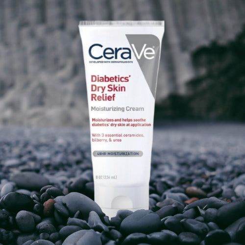 Cerave Diabetics Dry Skin Relief Moisturizing Cream Tube 236Ml