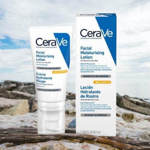 Cerave Facial Moisturising Lotion AM Spf 25 For Normal To Dry Skin 52Ml