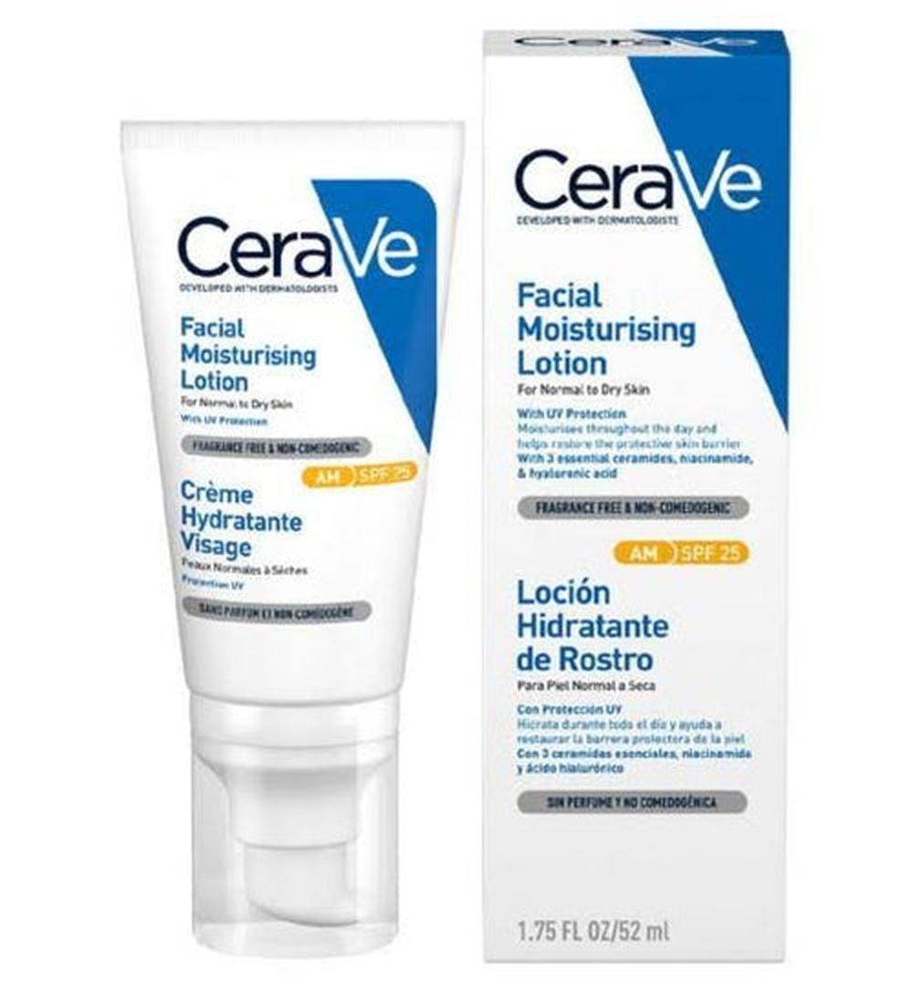 Cerave Facial Moisturising Lotion AM Spf 25 For Normal To Dry Skin 52Ml