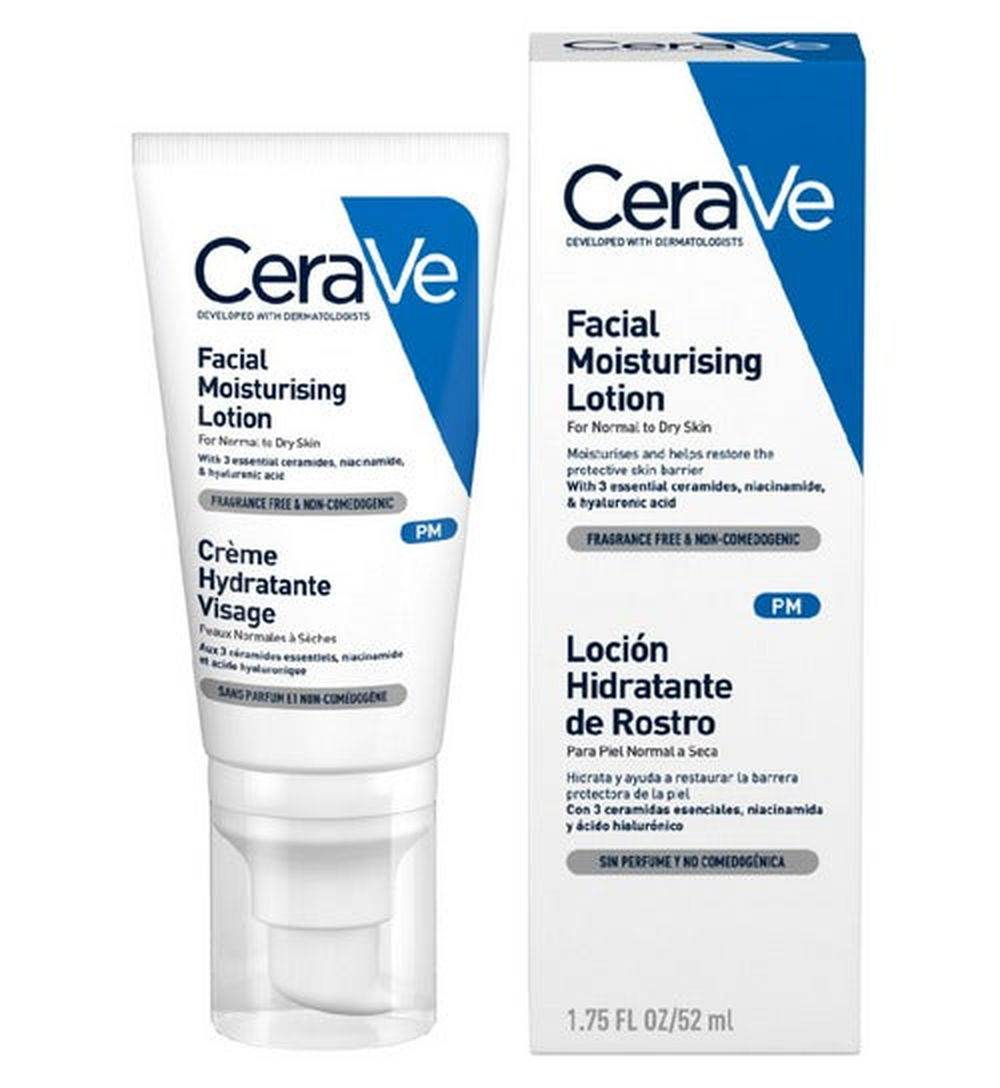 Cerave Facial Moisturising Lotion PM For Normal To Dry Skin 52Ml
