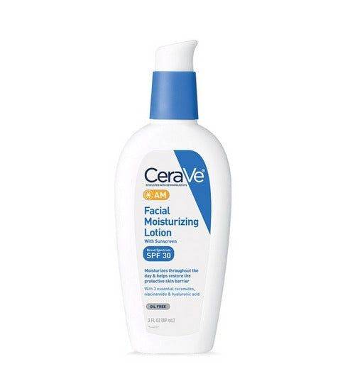 Cerave Facial Moisturizing Lotion With Sunscreen Spf 30 Oil Free (Am) 89Ml