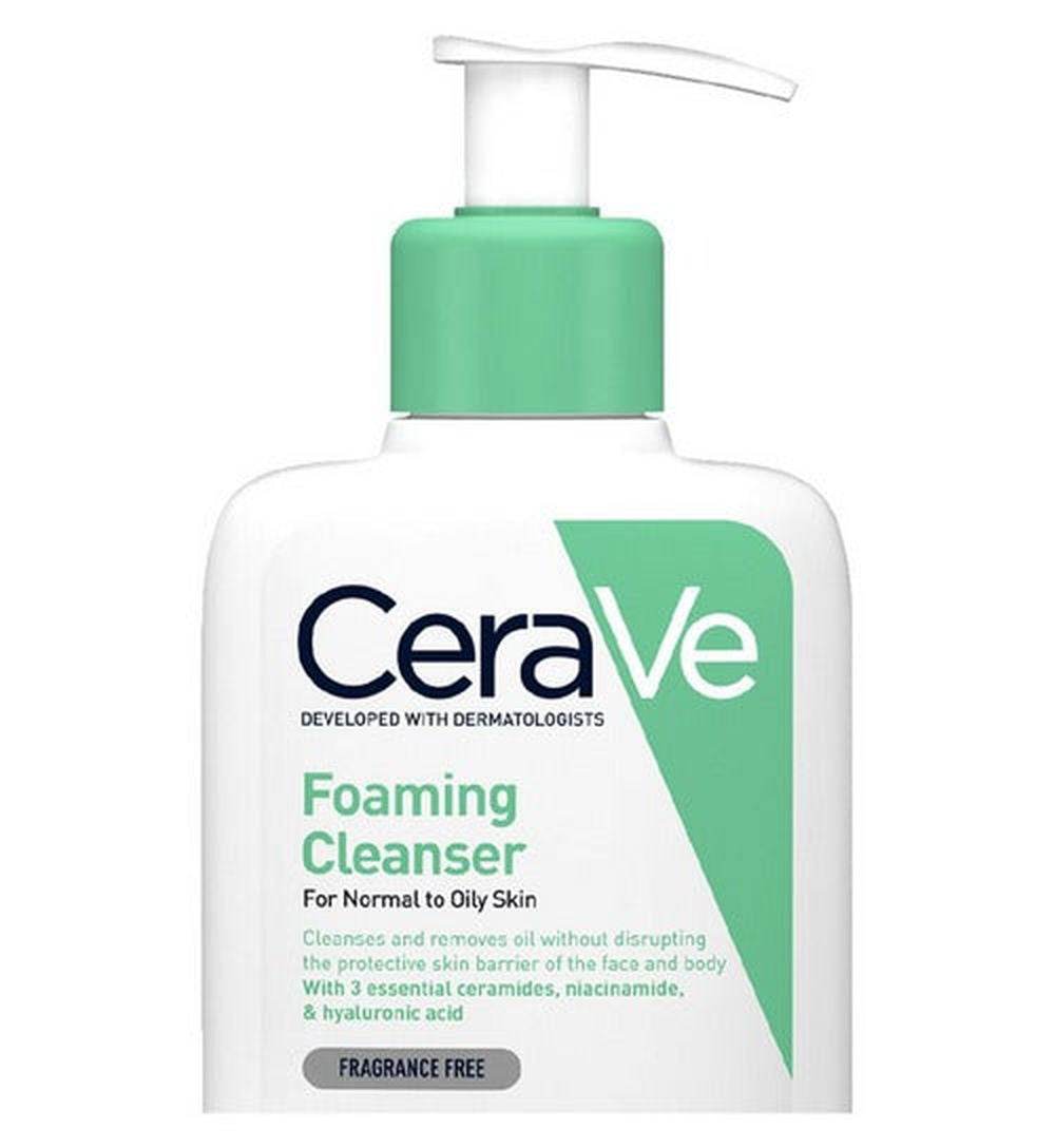 Cerave Foaming Cleanser For Normal To Oily Skin 236Ml