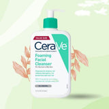 Cerave Foaming Facial Cleanser For Normal To Oily Skin 473Ml