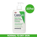 Cerave Hydrating Cream To Foam Cleanser For Normal To Dry Skin 237Ml