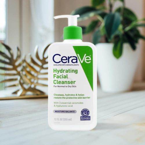 Cerave Hydrating Facial Cleanser For Normal To Dry Skin 355Ml