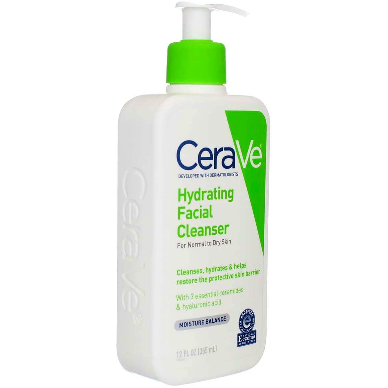 Cerave Hydrating Facial Cleanser For Normal To Dry Skin 355Ml
