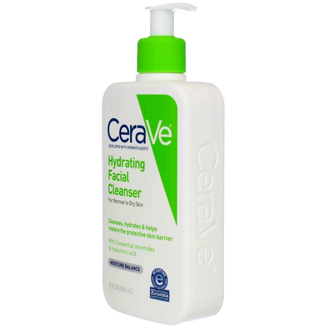 Cerave Hydrating Facial Cleanser For Normal To Dry Skin 355Ml