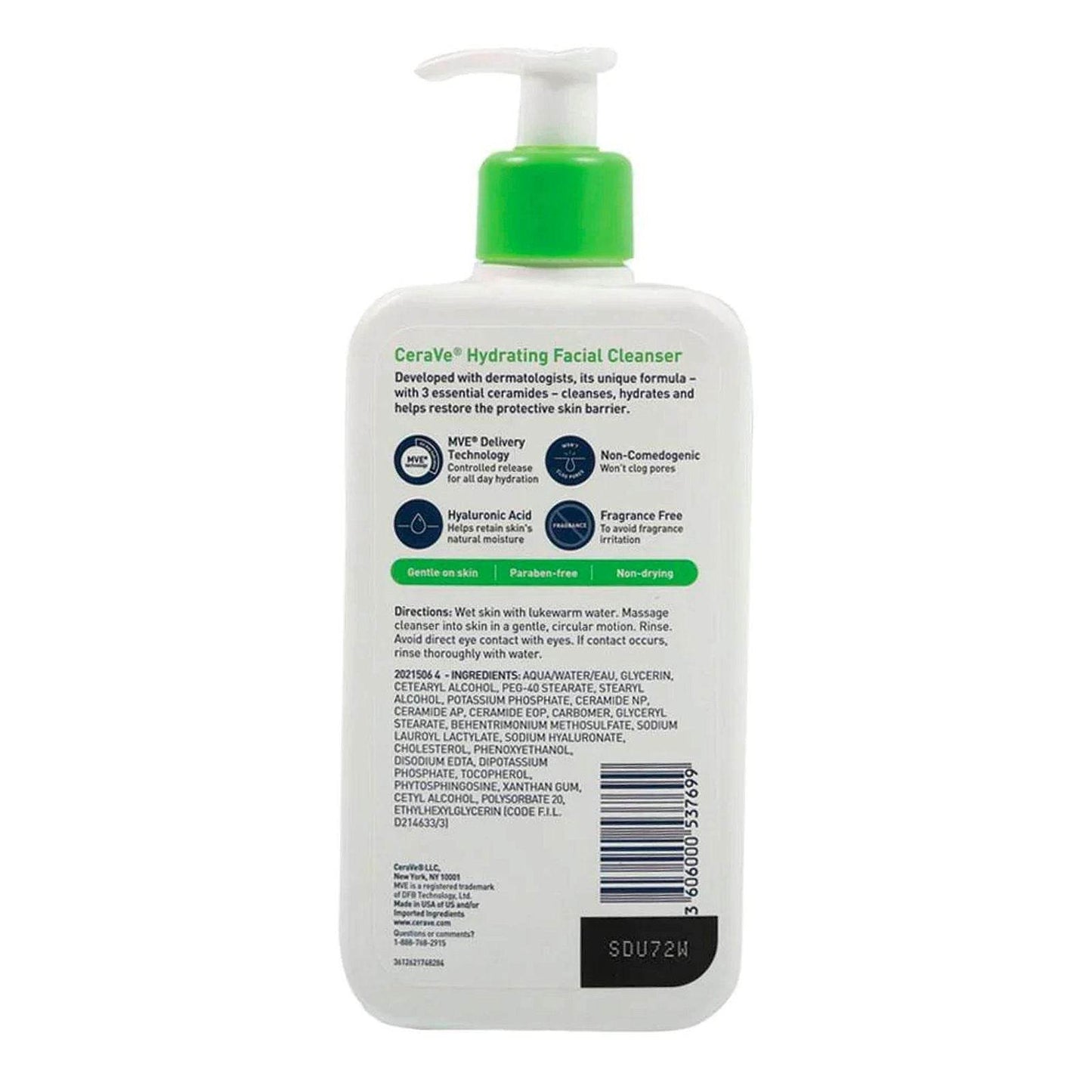 Cerave Hydrating Facial Cleanser For Normal To Dry Skin 87Ml