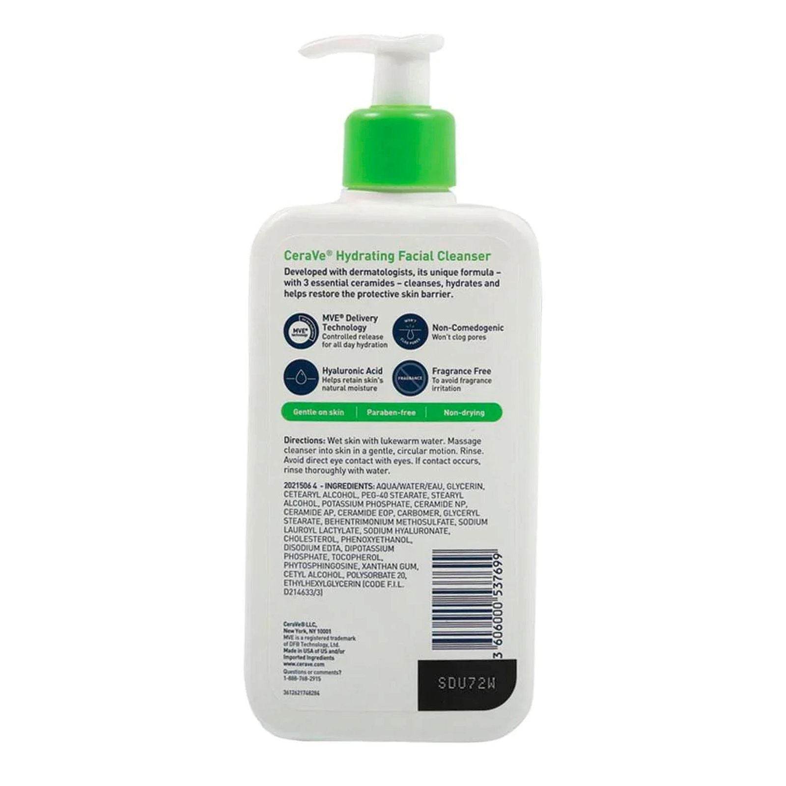 Cerave Hydrating Facial Cleanser For Normal To Dry Skin 87Ml
