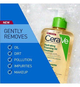 Cerave Hydrating Foaming Oil Cleanser For Normal To Very Dry Skin 236Ml