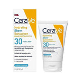 Cerave Hydrating Sheer Sunscreen Spf 30 Face & Body 89Ml