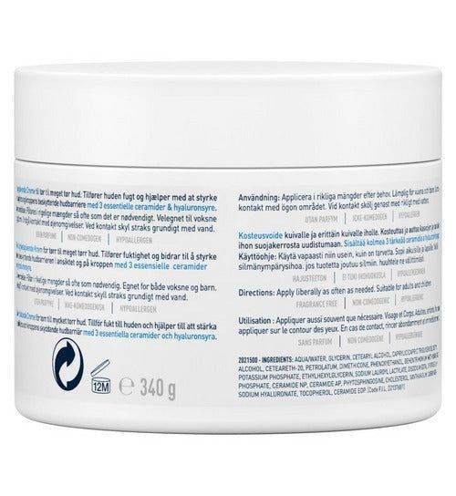 Cerave Moisturising Cream For Dry To Very Dry Skin 454g