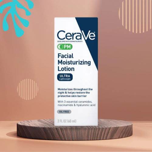 Cerave PM Facial Moisturizing Lotion Oil Free 60Ml