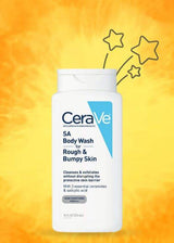 Cerave Sa Body Wash For Rough & Bumpy Skin 296Ml