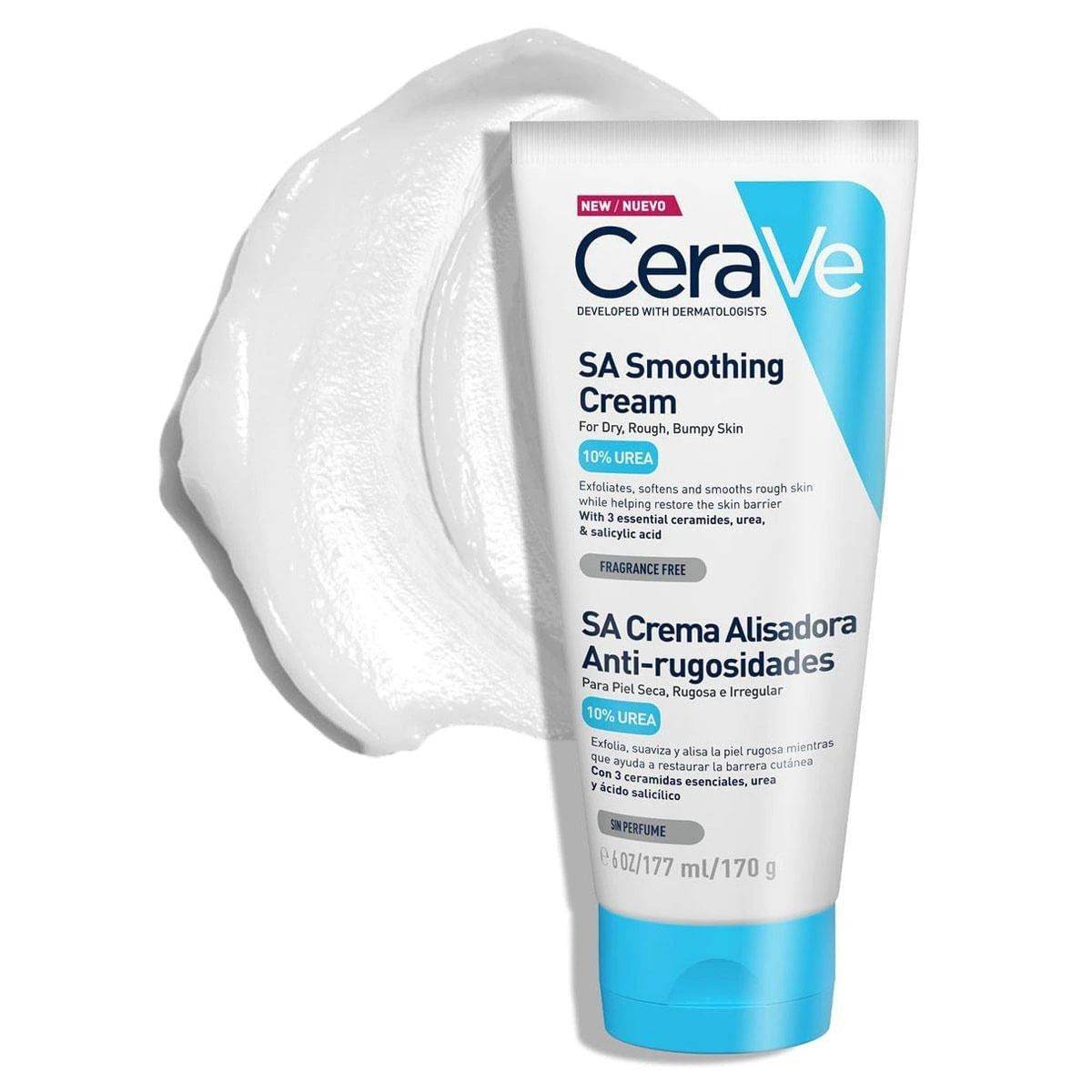 Cerave Sa Smoothing Cream For Dry Rough & Bumpy Skin 177Ml