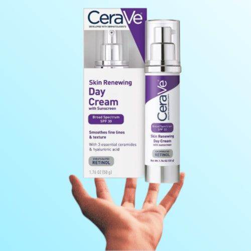Cerave Skin Renewing Day Cream With Sunscreen Broad Spectrum Spf 30 50G
