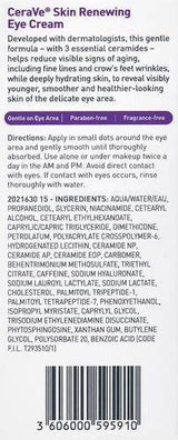 Cerave Skin Renewing Eye Cream 14.2G