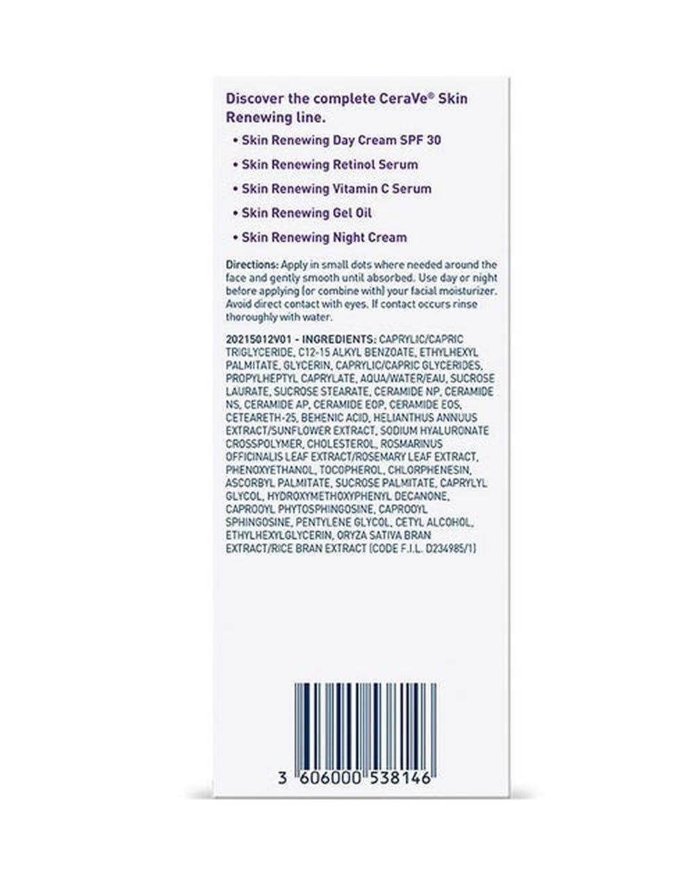 Cerave Skin Renewing Gel Oil 29Ml