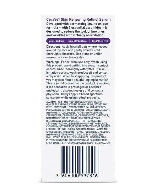 Cerave Skin Renewing Retinol Serum 30Ml