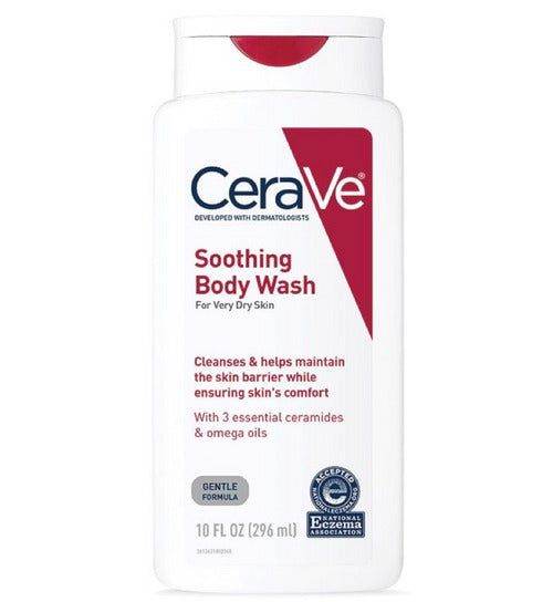 Cerave Soothing Body Wash For Very Dry Skin 296Ml