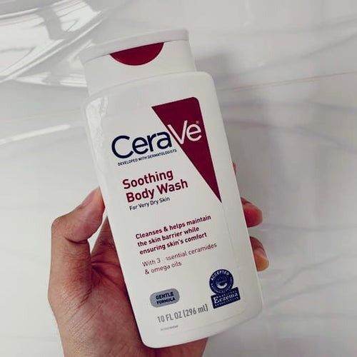 Cerave Soothing Body Wash For Very Dry Skin 296Ml