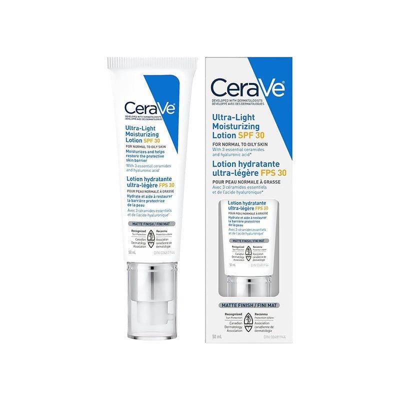 Cerave Ultra Light Moisturising Lotion Spf 30 For Normal To Oily Skin 50Ml