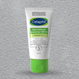 Cetaphil Daily Defence Moisturiser Face Sensitive Skin Spf 50+ UVA 50G