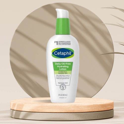 Cetaphil Daily Oil Free Hydrating Lotion Combination Sensitive Skin 88Ml