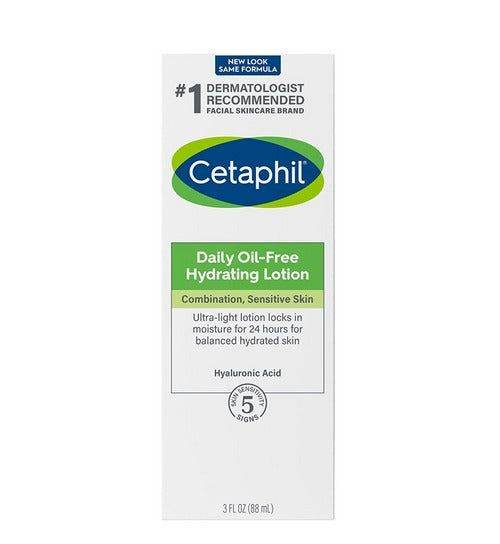 Cetaphil Daily Oil Free Hydrating Lotion Combination Sensitive Skin 88Ml