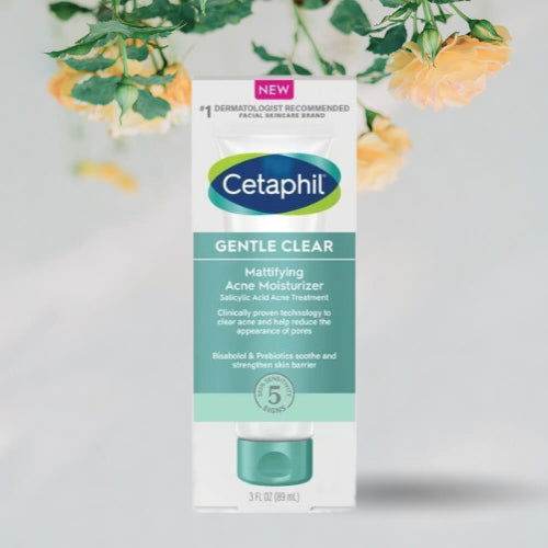 Cetaphil Gentel Clear Mattifying Acne Moisturizer 89Ml