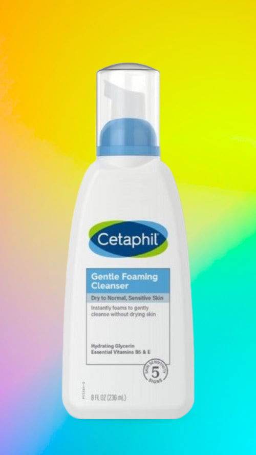 Cetaphil Gentle Foaming Cleanser Dry To Normal Sensitive Skin 236Ml