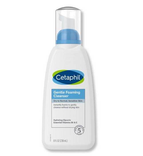 Cetaphil Gentle Foaming Cleanser Dry To Normal Sensitive Skin 236Ml