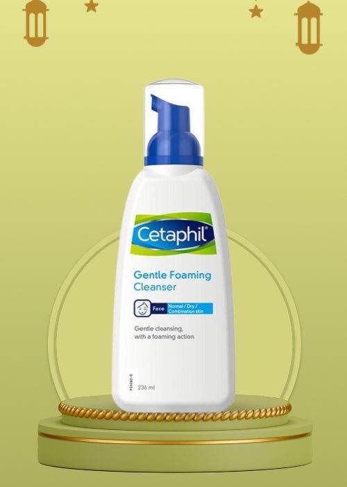 Cetaphil Gentle Foaming Cleanser Normal To Dry Combination Skin 236Ml