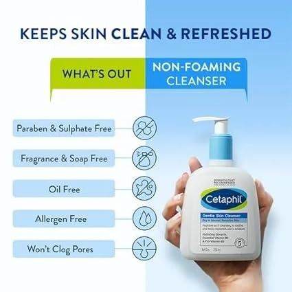 Cetaphil Gentle Skin Cleanser Mild Non Irritating Formula Softens As It Cleans 237Ml
