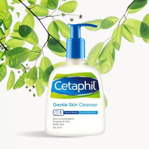 Cetaphil Gentle Skin Cleanser Non Comedogenic Fragrance Free Soap Free 236Ml