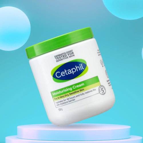 Cetaphil Moisturizing Cream Face & Body Dry Sensitive Skin 550G
