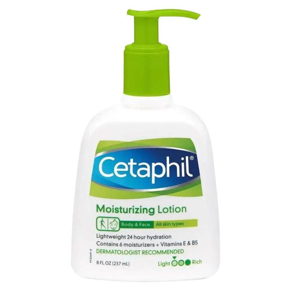 Cetaphil Moisturizing Lotion Body & Face All Skin Types Light 237Ml