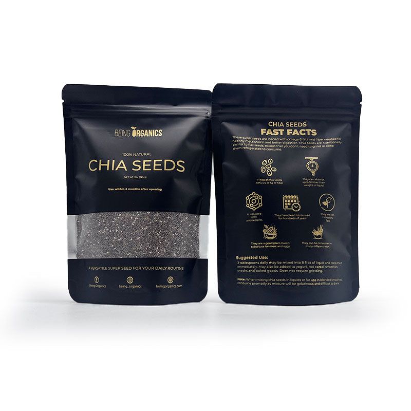 Chia Seeds In Pakistan – 100% Organic – Being Organics