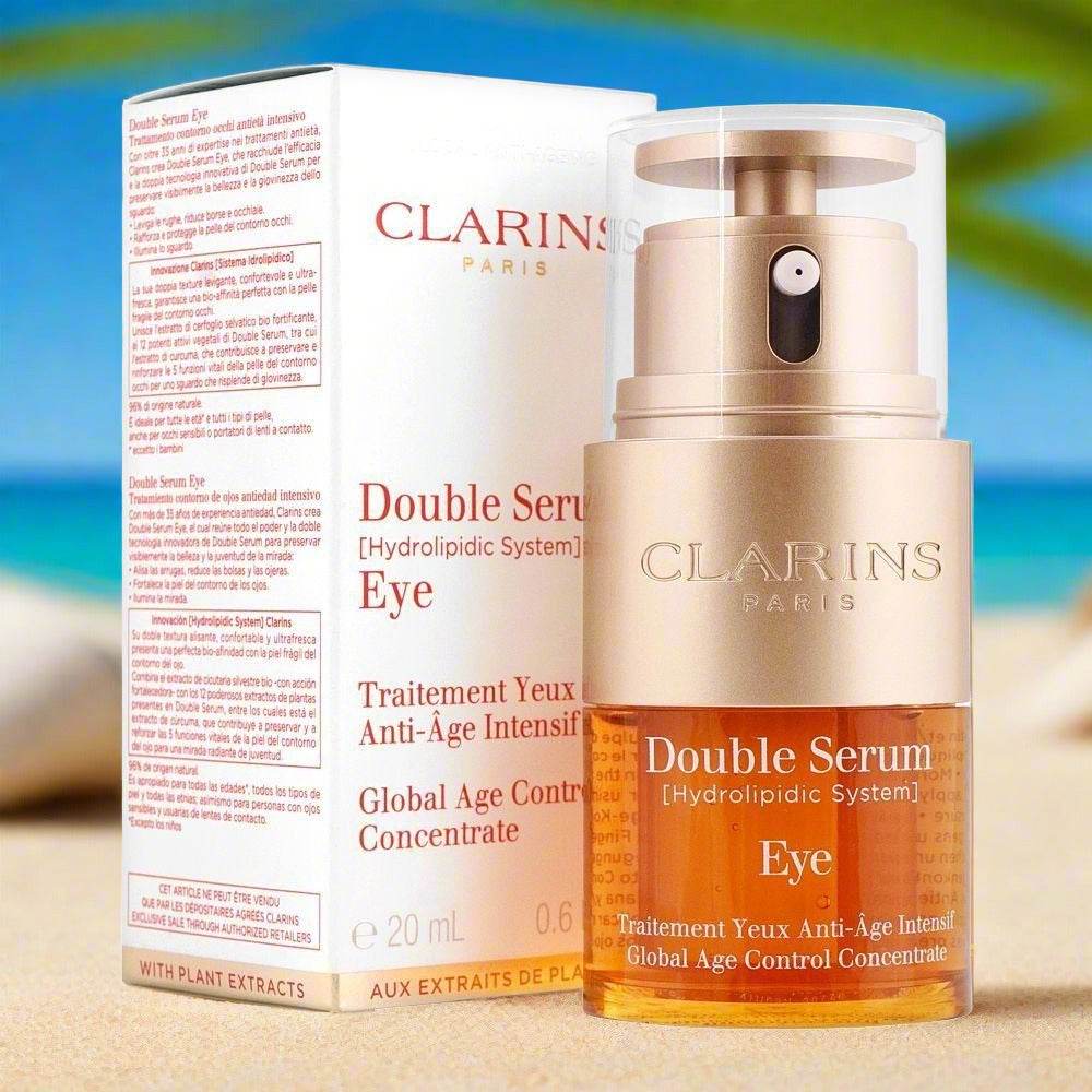 Clarins Paris Double Serum Hydrolipidic System Eye 20Ml