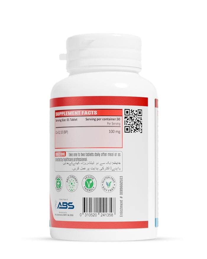 ABS CoEnzyme Q10 Heart Healthy, 30 Ct