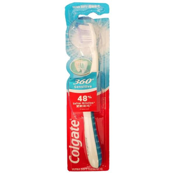 Colgate 360 Sensitive Pro-Relief Ultra Soft Toothbrush (Blue), 1 Ct