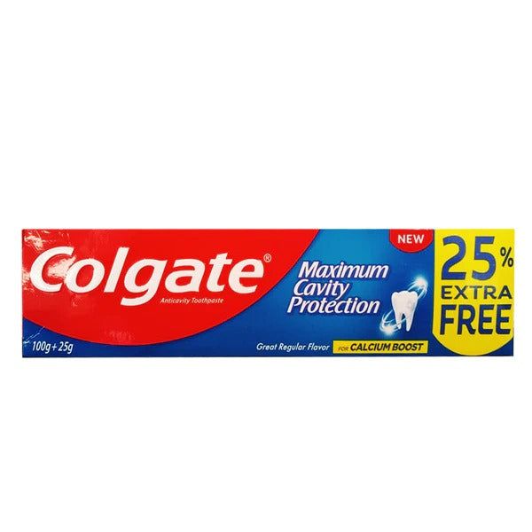 Colgate Maximum Cavity Protection Toothpaste, 125g