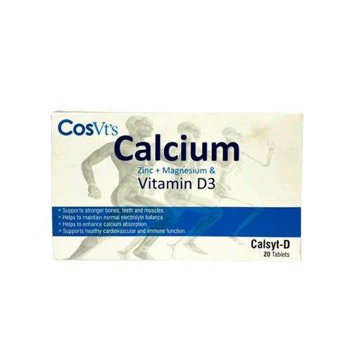 Cosvt Calcium 20ct